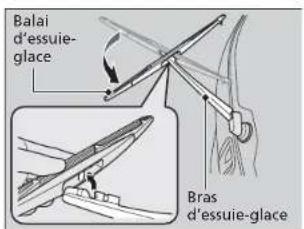 Balai d'essuie- glace Bras d'essuie-glace