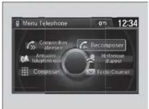 Menu Telephone 12:34 Composition Amoulin Telephone Recomposer Historical Graphie Composer Text/Courne