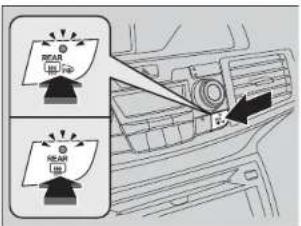 Honda Odyssey (2014) - Bouton de désembueur de lunette/rétroviseurs latéraux chauffants\* - 1