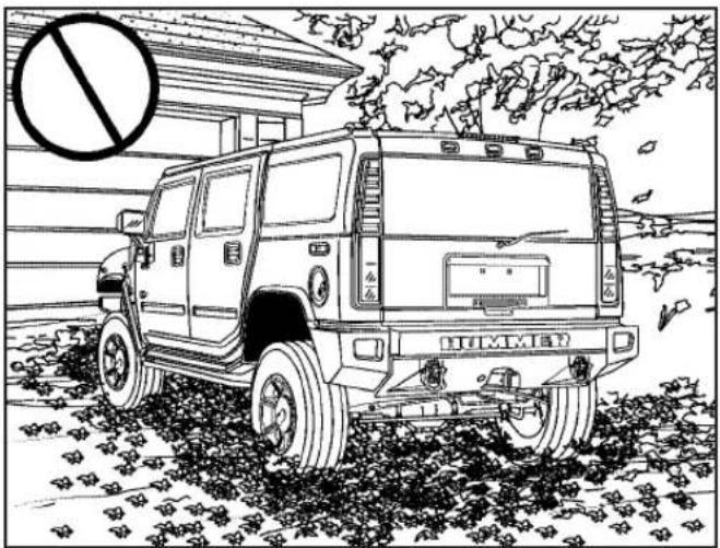 Hummer H2 (2003) - Shifting Out of Park (P) - 1