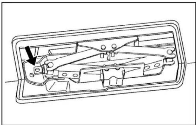 Hummer H2 (2003) - Storing the Jack and Tools - 1