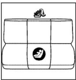 Hummer H2 (2003) - Lower Anchor and Top Tether Anchor Locations - 2