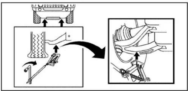 Diagram illustrating vehicle suspension system with labeled components and directional arrows indicating motion