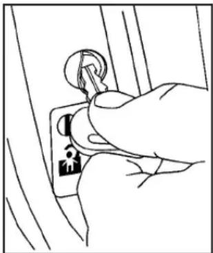 Hummer H2 (2003) - Rear Door Security Locks - 2