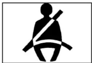 Hummer H2 (2003) - Safety Belt Reminder Light - 1