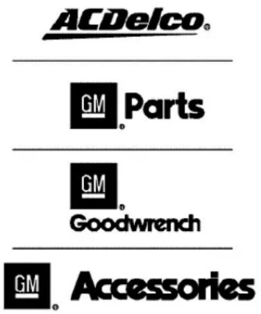 ACDelco® GM Parts GM Goodwrench GM Accessories