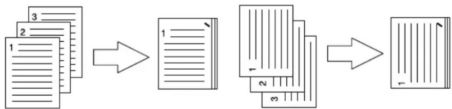 TOSHIBA e-studio 2500c - 3) Stapling - 4
