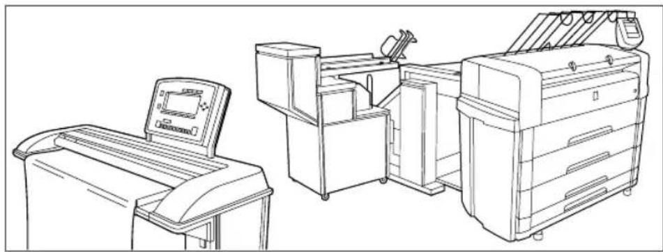 Océ TDS700 - The configuration of the Océ TDS700 - 1