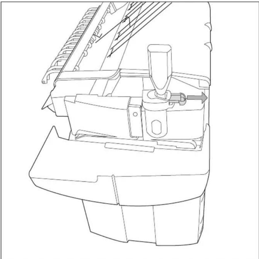 Océ TDS700 - Refill the toner - 3