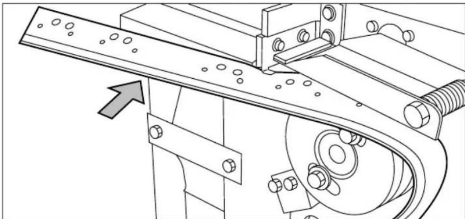 Océ TDS700 - Insert a new tape roll - 3