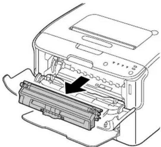 KONICA MINOLTA magicolor 1600W - Cleaning the Print Head Window - 7