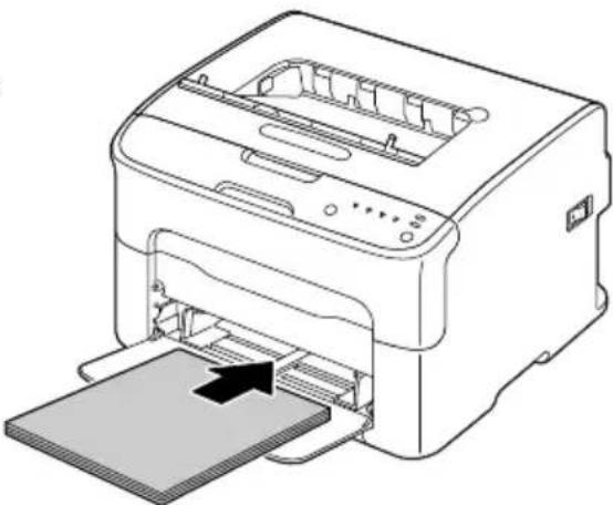 KONICA MINOLTA magicolor 1600W - Loading Label Sheets/Letterheads/Postcards/Thick Stock - 5
