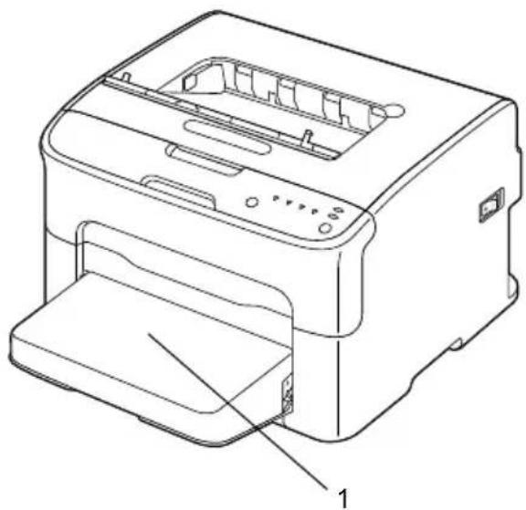 KONICA MINOLTA magicolor 1600W - Front View with Option - 1