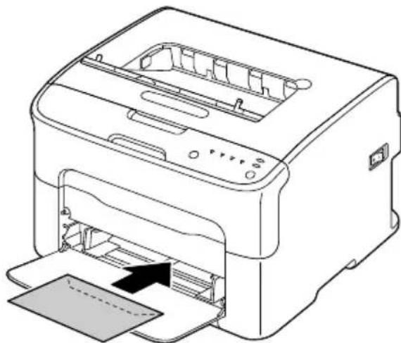 KONICA MINOLTA magicolor 1600W - Loading Envelopes - 5