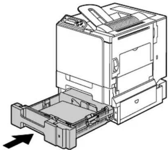 KONICA MINOLTA magicolor 5430 DL - Clearing a Media Misfeed in Tray 2/3 - 9