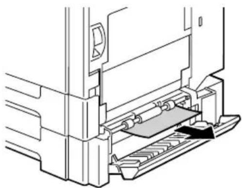 KONICA MINOLTA magicolor 5430 DL - Clearing a Media Misfeed in Tray 2/3 - 2