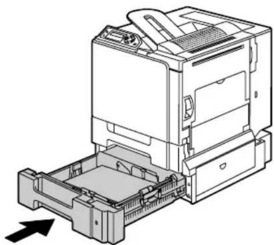 KONICA MINOLTA magicolor 5430 DL - Loading Plain Paper - 8