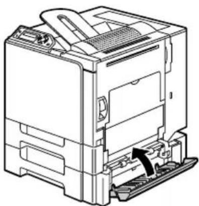 KONICA MINOLTA magicolor 5430 DL - Clearing a Media Misfeed in Tray 2/3 - 3