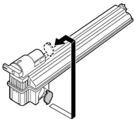 KONICA MINOLTA magicolor 5430 DL - Replacing the Waste Toner Bottle - 6