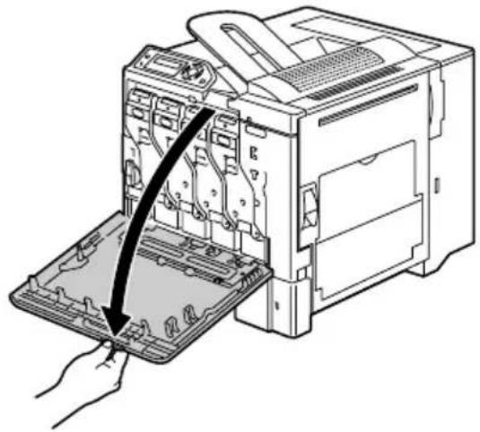 KONICA MINOLTA magicolor 5430 DL - Replacing the Transfer Belt Unit - 1