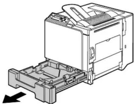KONICA MINOLTA magicolor 5430 DL - Loading Plain Paper - 1