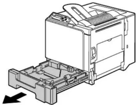 KONICA MINOLTA magicolor 5430 DL - Cleaning the Media Feed Rollers (All Trays) - 1