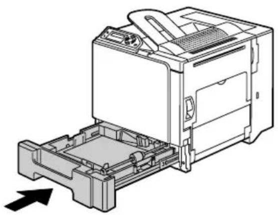 KONICA MINOLTA magicolor 5430 DL - Loading Plain Paper - 8