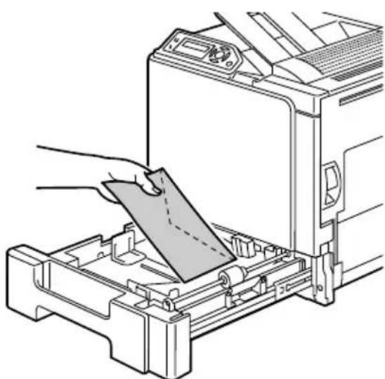 KONICA MINOLTA magicolor 5430 DL - Loading Envelopes - 8
