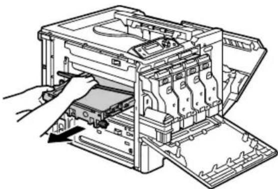 KONICA MINOLTA magicolor 5430 DL - Replacing the Transfer Belt Unit - 8