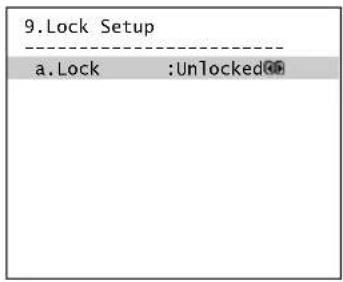 ONKYO TX-SR8460 - Lock Setup - 3