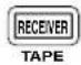 ONKYO TX-SR8460 - ■Modo RECEIVER/TAPE - 1