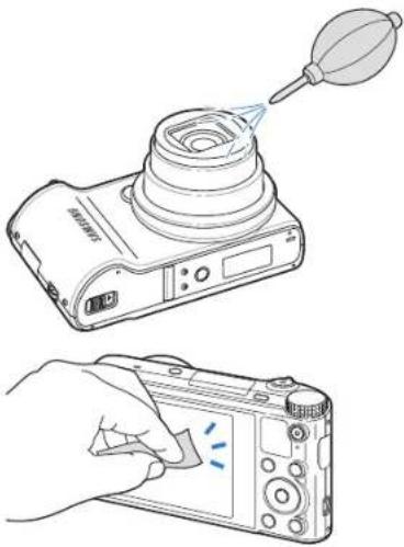 SAMSUNG WB201F - Objectif et écran de l'appareil photo - 1