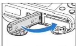 SAMSUNG WB201F - Insertion de la batterie et de la carte mémoire - 3