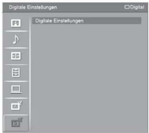 Digitale Einstellungen Digital Digitale Einstellungen