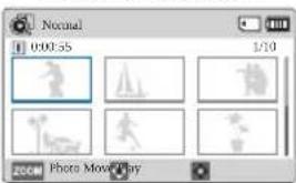 SAMSUNG HMX-F810SP - Comprendre comment changer les modes de fonctionnement - 4