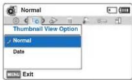 SAMSUNG HMX-F810SP - Thumbnail View Option (Option aff. vignette) - 2
