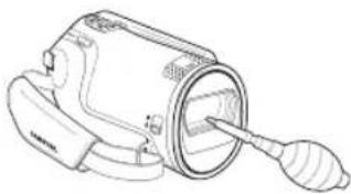 SAMSUNG HMX-F810SP - Nettoyage du caméscope - 2