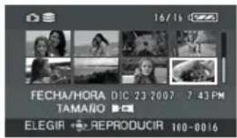 16/16 FECHA/HORA DIC:23 2007 7:43 PM TAMANO ELEGIR REPRODUCIR 100-0016