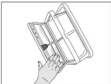 BEKO DPU 8306 X - Nettoyer le tiroir du filtre - 6