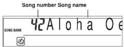 Song number Song name 42A l o h a O e SONG BANK