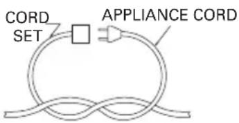 CORD SET APPLIANCE CORD