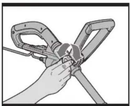 Hand using a tool to adjust or install a mechanical component (no text or symbols visible)