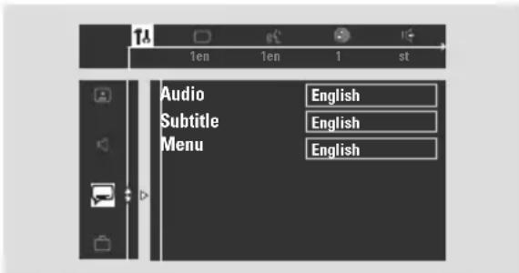 Audio Subtitle Menu English English English