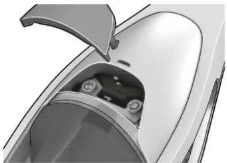 ELECTROLUX UniRapido ZB2805 - Elementų išėmimas./.Виймання акумуляторів - 2