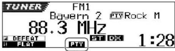 TUNER FM1 Bayern 2 PTY Rock M 88.3 MHz DEFEAT ST DX 1:28 FLAT PTV