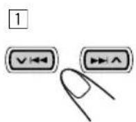 JVC KD-SH9104 - Stellen der Uhr - 4
