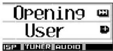 Öffnen Benutzer ISP TUNER AUDIO