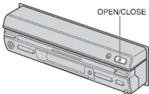 SONY XAV-A1 - Apertura del monitor - 1