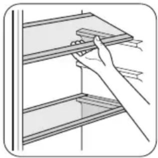 ZANUSSI ZRT 623 W - Estantes móviles - 1