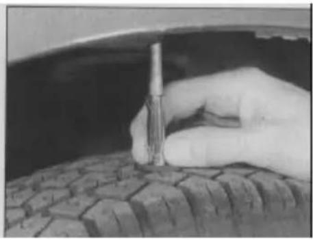 VOLKSWAGEN Polo (1990) - Wheels and tyres - 1